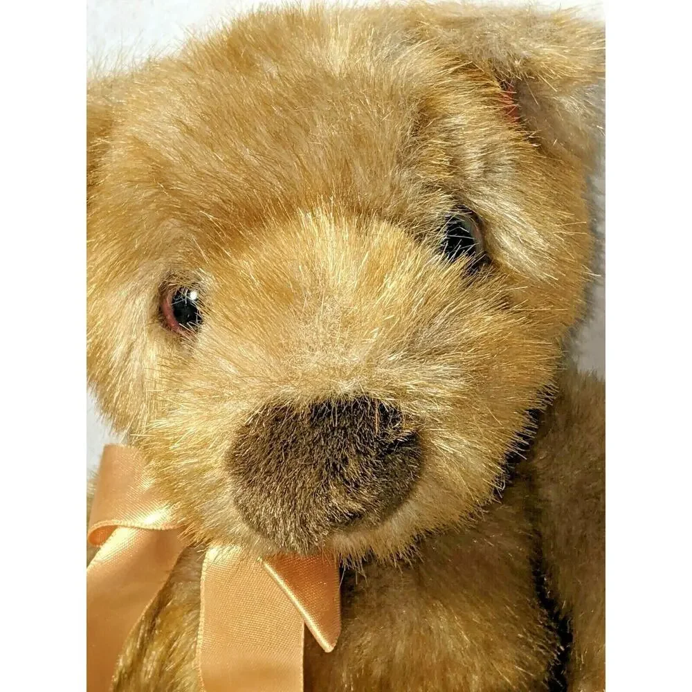 1996 Baby Ginger Bear Plush TY Beanie Buddy - No Tag - Mint Condition - 13